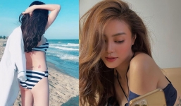 Ninh Dương Lan Ngọc khoe mặt mộc đẹp hết nấc, dân tình đổ đồn vào 'dấu vết' ở vùng eo