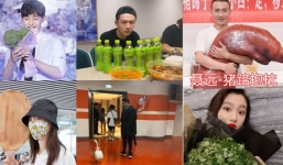 Đặng Luân, Quan Hiểu Đồng và loạt sao Cbiz 'bất lực' với quà từ fan: Hết bó rau củ, tỏi đến ngỗng... như đi cứu tế