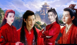 Tứ đại mỹ nam Cbiz hóa 'hồng y công tử': Tiêu Chiến, Đặng Luân 'câu hồn đoạt phách' nhưng trùm cuối mới ma mị