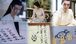 Sự thật cảnh sao Cbiz 'múa bút' thần sầu trên phim: Triệu Lệ Dĩnh chửi thề, Vương Nhất Bác vẽ bậy nhưng trùm cuối mới bá đạo