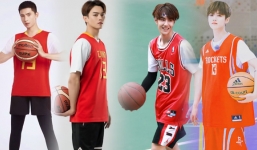 Vương Nhất Bác, Hứa Khải và 10 nam thần Cbiz mặc đồng phục bóng rổ: Trùm cuối chỉ muốn giấu về nhà