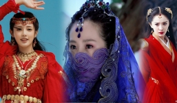 24 mỹ nhân Cbiz đội trang sức che trán: Triệu Lộ Tư thần bí, Dương Mịch, Lệ Dĩnh yêu dã đến trùm cuối lẳng lơ nhất màn ảnh