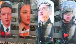 Dàn sao Cbiz bị biến dạng trên bảng led của Sina: Lý Thấm, Trương Bân Bân méo mó, Dịch Phong 'hack não' nhưng trùm cuối gây sang chấn