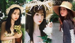 12 mỹ nhân Cbiz hóa 'nàng thơ' với mũ cói: Lệ Dĩnh đáng yêu, Lộ Tư ngọt ngào, Nhiệt Ba như búp bê đến trùm cuối như quý cô Monaco