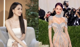 Hương Giang lộ diện với váy xuyên thấu cùng gương mặt khác lạ, sự bật phía sau mới bất ngờ