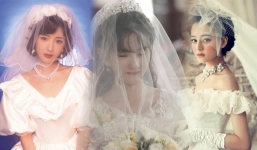 Cảnh Điềm, Địch Lệ Nhiệt Ba và dàn mỹ nhân Cbiz đọ sắc tạo hình cô dâu thời 'ông bà anh': Trùm cuối khiến đàn em 'ngả mũ'