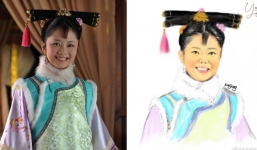 Hoảng hồn với bức tranh fan vẽ Đàm Tùng Vận, chính chủ cũng phải 'tụt đường huyết'