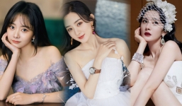 14 mỹ nhân Cbiz mặc váy trễ vai: Dương Mịch mặn mà, Nhiệt Ba quyến rũ, Lệ Dĩnh đằm thắm nhưng trùm cuối mới đỉnh cao sang chảnh