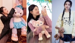 9 mỹ nhân Cbiz tạo hình với thú bông: Triệu Lộ Tư đáng yêu, Dương Mịch ngộ nghĩnh nhưng trùm cuối cưng xỉu