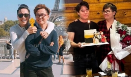 Lần hiếm hoi lộ ảnh thân mật của MC Đại Nghĩa và bạn trai tin đồn Võ Tấn Phát trong ngày sinh nhật