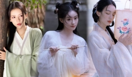 8 mỹ nhân Cbiz đọ sắc khi mặc Hán phục: Chúc Tự Đan yểu điệu thục nữ, Trương Dư Hi như búp bê đến trùm cuối đẹp thoát tục