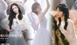 11 mỹ nhân Cbiz 'mọc cánh': Dương Mịch thiên sứ, Cúc Tịnh Y hóa thân phượng hoàng đen đến trùm cuối như 'yêu tinh' trời sinh