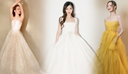 9 mỹ nhân Cbiz đọ sắc váy Reem Acra: Nhiệt Ba như công chúa đến Dương Mịch muối mặt muốn 'đội quần'