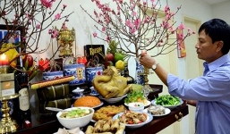 Lễ cúng đầu năm: Văn khấn, mâm lễ ngoài sân và trong nhà đầy đủ nhất