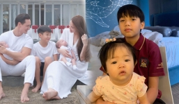 Kim Lý tiết lộ về thái độ của con trai riêng Hồ Ngọc Hà với các em
