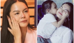 Phạm Quỳnh Anh cảm thấy xót xa khi con gái đọc được dòng chữ 'Vợ chồng Quang Huy tan vỡ'