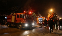 Cháy nhà trong đêm ở Hà Nội, chủ nhà thiệt mạng