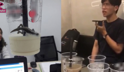 Uống trà sữa có 'topping thạch sùng', chàng trai nhận cái kết bất ngờ