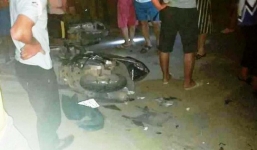 Xe 7 chỗ tông liên hoàn xe máy, cô gái trẻ tử vong