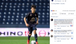 CĐV Thái phát cuồng sau pha kiến tạo của Lương Xuân Trường