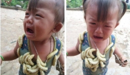 Bỏ tằm đầy người em gái, anh trai bị dân mạng 'ném đá' dữ dội