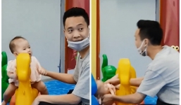 Justa Tee vụng về để con ngã khiến dân tình vừa thương vừa giận