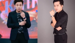 Trường Giang, Trấn Thành so tài MC thảm đỏ trong lễ cưới Nhất Trung 