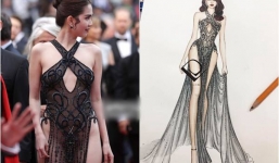 NTK Đỗ Long 'trở mặt tố ngược' Ngọc Trinh khi diện phản cảm tại thảm đỏ Cannes