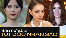 Nhan sắc lên xuống thất thường của loạt sao nữ Vbiz