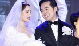 Động thái lạ của tình cũ khi Dương Khắc Linh thề thốt với Sara Lưu trong đám cưới