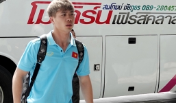 Công Phượng 'tái xuất' với mái tóc bạch kim trước trận 'sinh tử' với Thái Lan