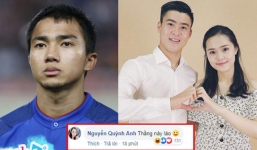 Động thái bất ngờ của Duy Mạnh khi bạn gái 'gắt' với 'Messi Thái' 
