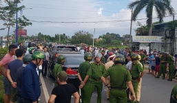 2 trung tá liên quan vụ giang hồ vây cảnh sát bị tạm đình chỉ công tác