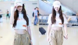 Angelababy 'nóng mắt' khi bạn cũ Dương Mịch khoe vòng eo trứ danh
