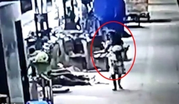 Con gái 2 tuổi bị bắt cóc ngay trước mặt bố mẹ ở ga tàu