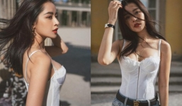 Chi Pu tung ảnh khoe vòng eo ở trời Tây khiến dân tình 'nóng mắt'
