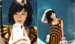 Hậu đám cưới Cường Đô la, Hạ Vy gây bất ngờ với nhan sắc 'thăng hạng'