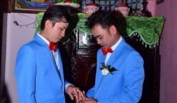 Loạt ảnh cưới của cặp đôi đồng tính nam gây 'bão mạng'