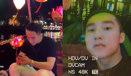 Sơn Tùng M-TP khoe ảnh thả hoa đăng trên sông Hoài trước Sky Tour 2019