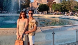 Hồ Ngọc Hà, Kim Lý đăng ảnh tình tứ bên trời Tây