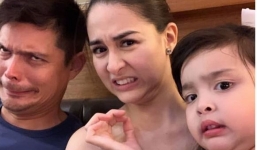 Bức ảnh 'mặt xấu' của gia đình mỹ nhân đẹp nhất Philippines bất ngờ gây 'sốt'