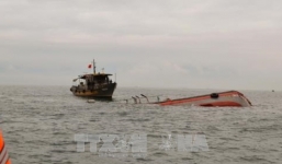 Tìm thấy 10 thuyền viên tàu Thái Thụy 88 mất tích trên biển