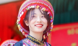 Nữ sinh Thái Nguyên gây bão với màn hóa thân thành Mị trong lễ khai giảng