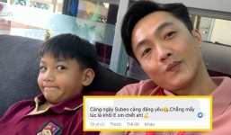 Cường Đô la hào hứng chia sẻ hình ảnh về con trai sau đám cưới