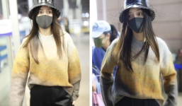 Angelababy gây chú ý với đôi mắt đượm buồn ở sự kiện