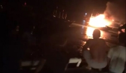 2 người chết, 6 người bị thương và mất tích do tàu cá phát nổ