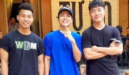 Xuân Trường, Văn Thanh hẹn hò cùng Quách Văn Thơm và phản ứng của người hâm mộ