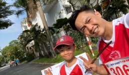 Cường Đô la đăng ảnh thân thiết bên con trai, bình luận của Đàm Thu Trang gây chú ý