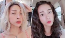 Ngô Thanh Vân gây bất ngờ với mái tóc bạc trắng