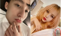 Sơn Tùng M-TP lộ ảnh với 'bạn gái tin đồn' trong khách sạn